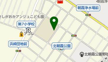 朝霞市役所 朝志ヶ丘放課後児童クラブの地図画像