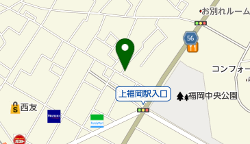 ブルーベリーの地図画像