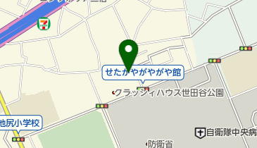 世田谷市民大学の地図画像