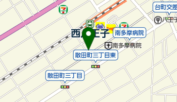 アンティア(AN&rsquo;TIA)西八王子店の地図画像
