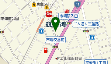 訪問看護リハビリステーションケアーズ川崎・鶴見の地図画像