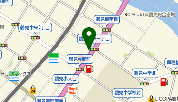 鶴見区休日急患診療所の地図画像