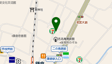 鎌倉いとこ小町通り店の地図画像