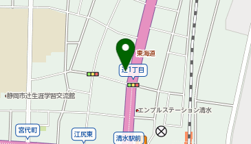 RINRIN清水店の地図画像