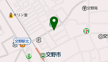 ビューティサロンモリワキ 交野店の地図画像