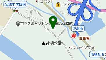 赤帽セイジ運送の地図画像