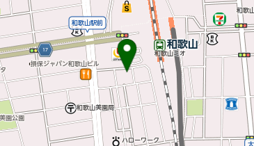 ECCジュニア和歌山センターの地図画像