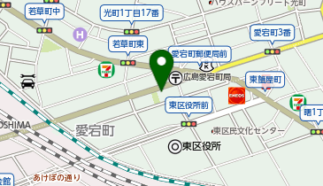 NOKO腰痛整体広島サロンの地図画像