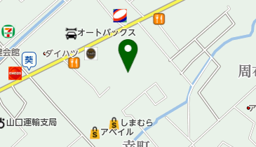 からあげ縁山口葵店の地図画像