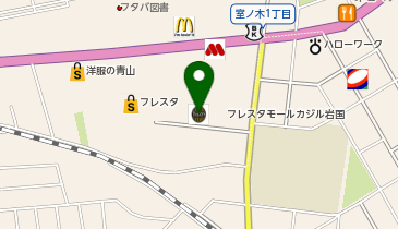 ファッションセンターしまむら岩国店の地図画像