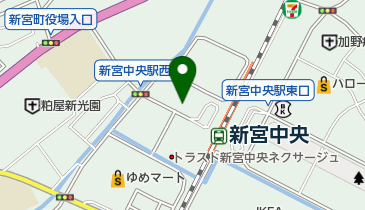 新宮中央保育園の地図画像