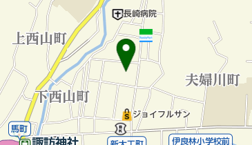長崎市役所 こども部 子育て支援センター 上長崎地区子育て支援センターの地図画像