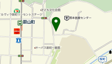熊本市薬剤師会 くまもと西部薬局の地図画像