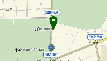 じんぐうの杜薬局の地図画像