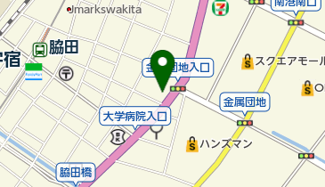 宇宿保育園にじの地図画像