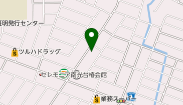 早坂陶器店の地図画像