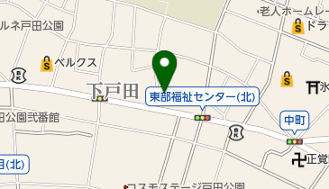 やきとり松山戸田店の地図画像