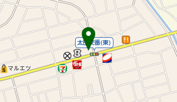 アップル久喜店の地図画像
