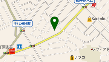 東洋工業株式会社千葉物流センターの地図画像