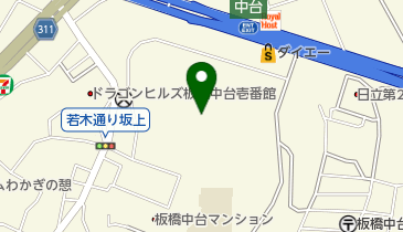 板橋修道院の地図画像