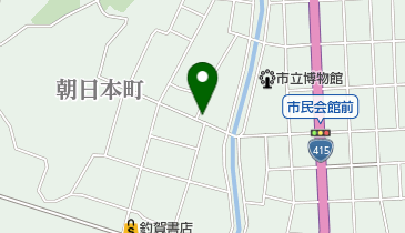 スナックなの花の地図画像