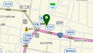 鉄板焼・禄の地図画像