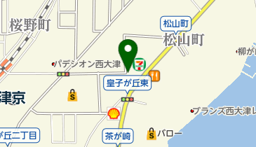 小野ドライクリーニング大津京店の地図画像
