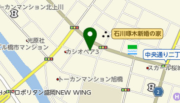 盛岡つなぎ温泉病院メディケアプラザ中央通りクリニックの地図画像