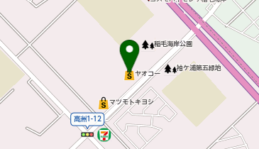 ヤオコーミノリア稲毛海岸店の地図画像