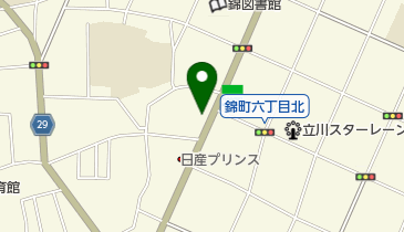 立川みなみ動物病院の地図画像