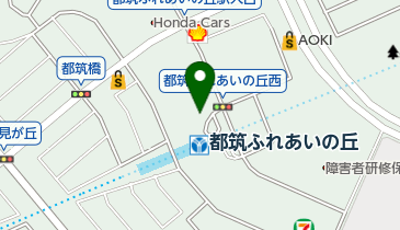 ドッグサロンラクードールの地図画像