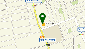 パシオス光が丘店の地図画像