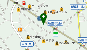 丸和ホーム砺波展示場の地図画像