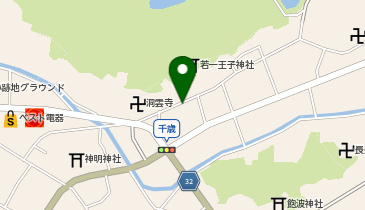 カイロプラクティックいくまの地図画像