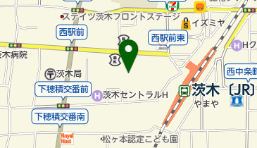 髪斬屋三代目松本の地図画像
