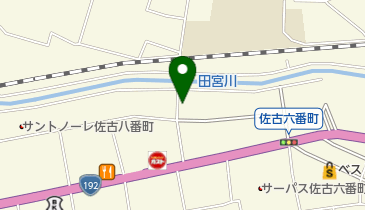 パーマショップめぐみの地図画像