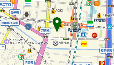 ジャングル秋葉原2号店の地図画像