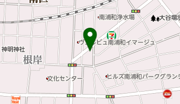 ねこの病院フェリスの地図画像