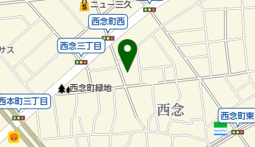 オアシス動物病院の地図画像