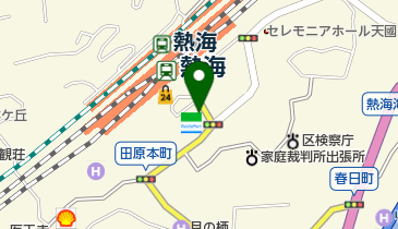 ABCチケット熱海店の地図画像