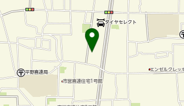 ホリデイスポーツクラブ大阪平野店の地図画像