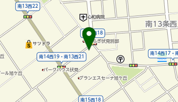 伏見会館の地図画像