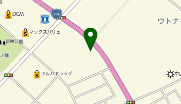 カーショップルートサブロクの地図画像