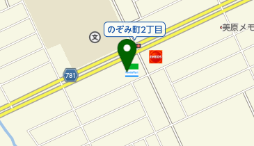 美容チェリーの地図画像