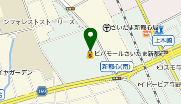 クロシード新都心店の地図画像