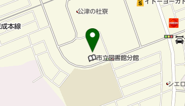 成田市 もりんぴあこうづの地図画像