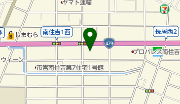 よつば動物病院の地図画像