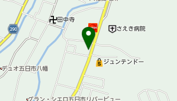 わかば動物病院の地図画像