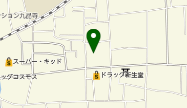 八王寺の杜の地図画像