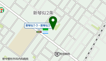 新琴似南会館の地図画像